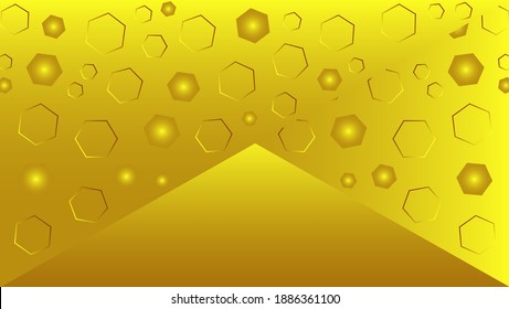 Abstract gold background vector illustration