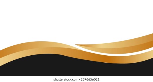 Fondo de oro Abstractas para su Fondo de pantalla o su presentación, Ilustración vectorial