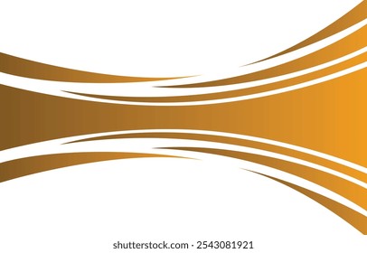  Abstrakter goldener Banner-Hintergrund. Vektorgrafik