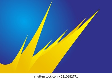 Resumen Vector de diseño de fondo azul dorado