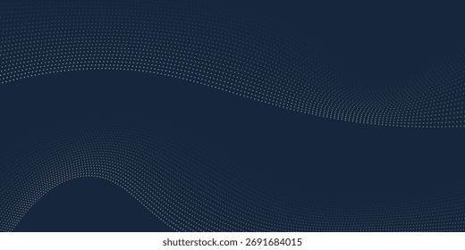 Abstract gold and blue lines background modern art