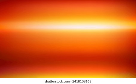 Abstract gold blur background. Red and orange mesh gradient. Beautiful sunset. Color power. Pattern for you presentation. Vector design wallpaper