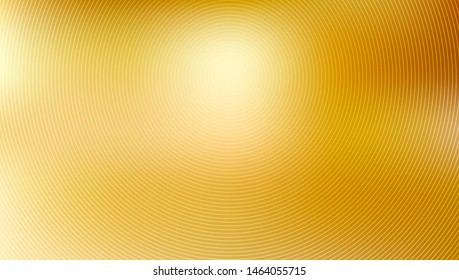 Abstract gold blurred background with golden circles lines pattern texture. Vector illustration