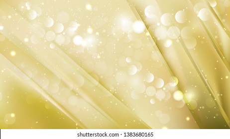 Abstract Gold Blurry Lights Background Image