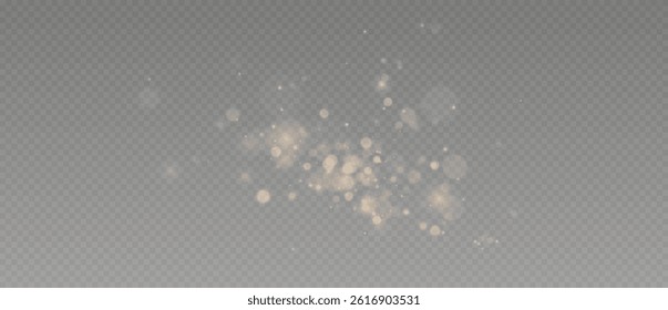 Abstract gold bokeh background with blurred lights.	