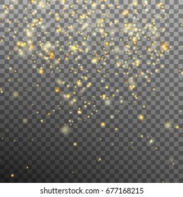 Abstract gold bokeh background. And also includes EPS 10 vector