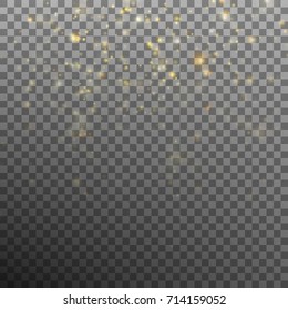 Abstract gold bokeh background. And also includes EPS 10 vector