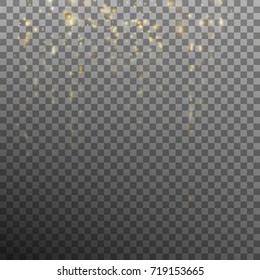 Abstract gold bokeh background. And also includes EPS 10 vector