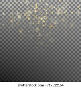Abstract gold bokeh background. And also includes EPS 10 vector