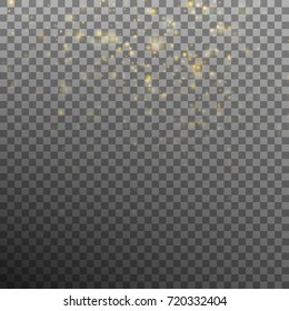 Abstract gold bokeh background. And also includes EPS 10 vector