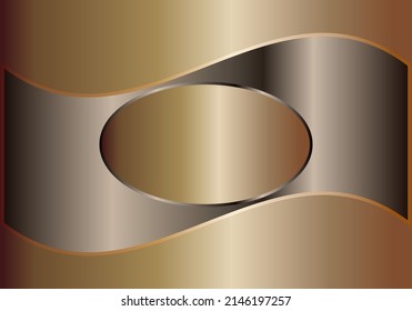 Abstract gold and brown gradient background design vector. Elegant work geometric elements eps-10.