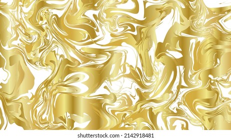 Abstract gold circle lines and lines on white background.Abstract Golden circular frame on a modern white background. White and Gold mosaic background. Modern dark abstract vector texture.