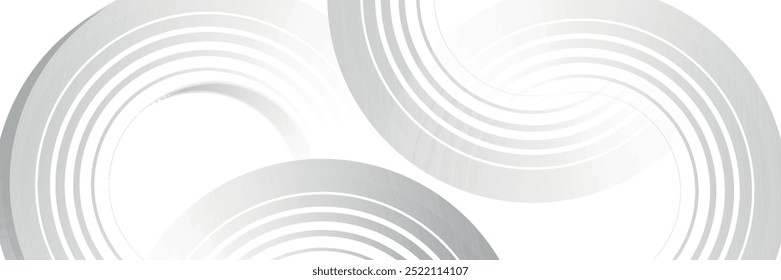 Abstractas líneas de círculo de oro sobre fondo oscuro. Diseño geométrico del arte de la línea de la raya. Vector, garis lingkaran moderno.