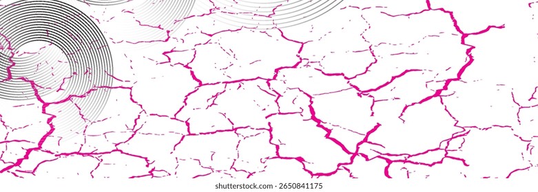 Abstractas líneas de círculo de oro sobre fondo oscuro. Diseño geométrico del arte de la línea de la raya. Ilustración vectorial