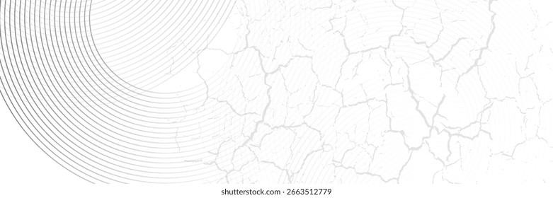 Abstractas líneas de círculo de oro sobre fondo oscuro. Diseño geométrico del arte de la línea de la raya. Ilustración vectorial, eps10.