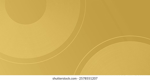 Abstract gold circle lines texture background with glass effect for print artwork in cmyk color simple modern