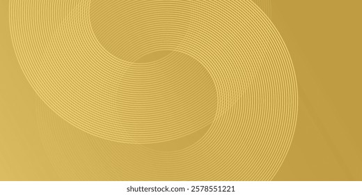 Abstract gold circle lines texture background with glass effect for print artwork in cmyk color simple