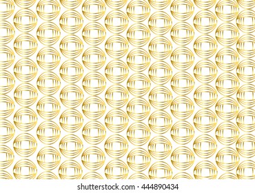 abstract gold circle pattern