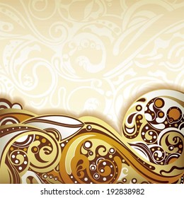 Abstrakter goldener Hintergrund