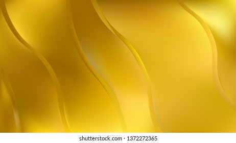 Abstract Gold Curve Background Image