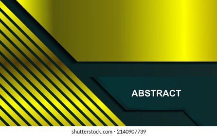 abstract gold and dark green color background
