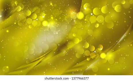Abstract Gold Defocused Background