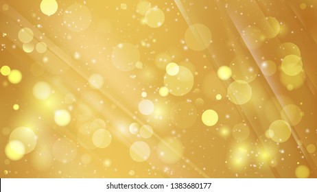 Abstract Gold Defocused Background Eps