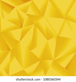 Abstract gold geometric background, vector illustration.