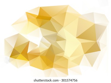 Abstract gold geometrical background