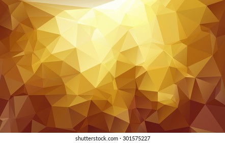 Abstract gold geometrical background
