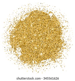 Abstract gold glitter background for the card, invitation, brochure, banner, web design.