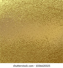 Abstract gold glitter geometric vector background.