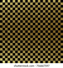 Abstract gold glitter vector background. Trendy modern and stylish minimal design for poster, cover, card, broshure, banner. Cool pattern. Patina golden elements.