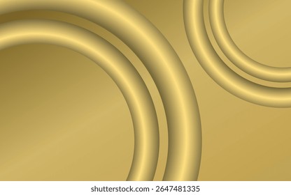 Abstract gold gradient background. Minimalist abstract background with empty space for text.