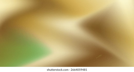 Fundo de gradiente de ouro abstrato. Textura de seda dourada ondulada sutil minimalista. Ilustração de vetor 3D.