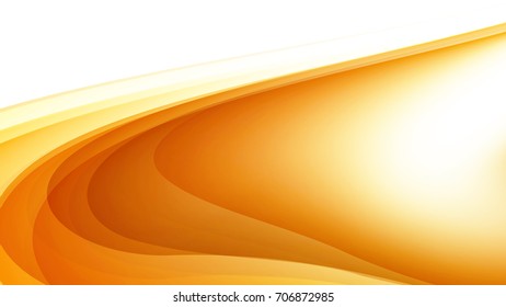 Abstract Gold gradient curve background