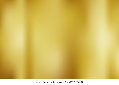 Abstract gold gredient metal color theme satin texture background. Lighting effects of flash. Blurred vector background with light glare, EPS10