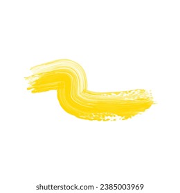 Resumen de la roca de pincel de tinta dorada. Resumen de la textura de pintura de oro. Elemento de diseño