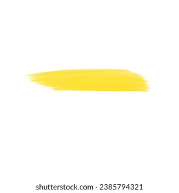 Abstract Gold Ink Brush Stroke. Hand Drawn Brush Stroke. Abstract Ink Design Element