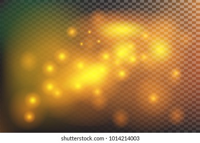 abstract gold light. can be used for cover decoration or background