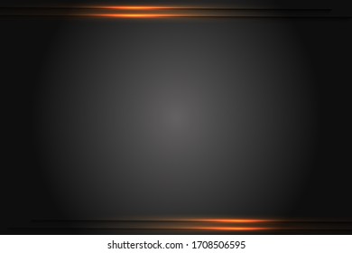 abstract gold light lines slash dark grey background