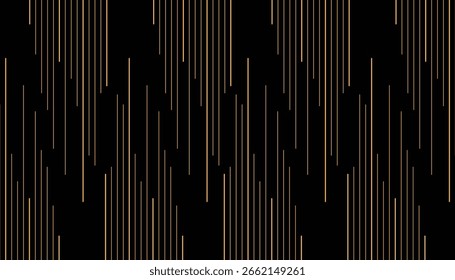 Líneas de oro abstractas para el fondo lujoso