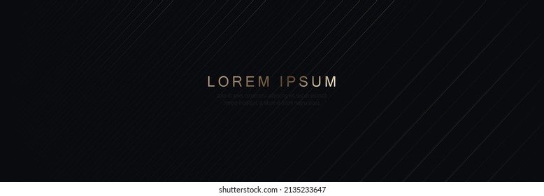 Abstract gold lines luxury concept background. Vector illustration