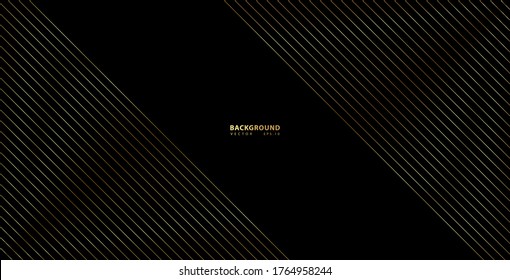 abstract gold luxurious color background with diagonal lines for your design. gradient background. Modern decoration for websites, posters, banners, EPS10 vector