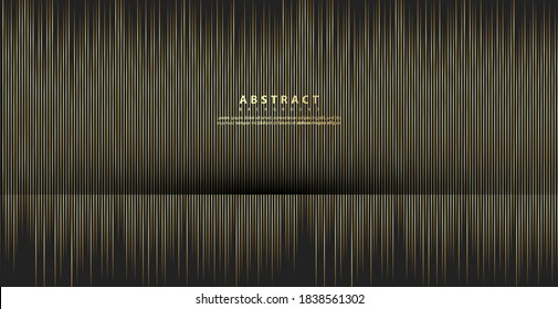 Abstract gold luxurious color background with diagonal lines for your design. Modern luxury concept. Vector illustration