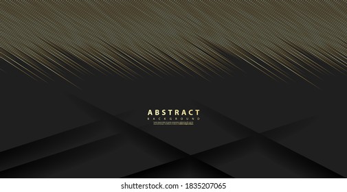 Abstract gold luxurious wave line background - simple texture for your design. Gradient background. Modern decoration for websites, posters, banners, EPS10 vector