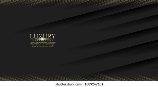 Abstract gold luxurious wave line background - simple texture for your design. Gradient background. Modern decoration for websites, posters, banners, EPS10 vector