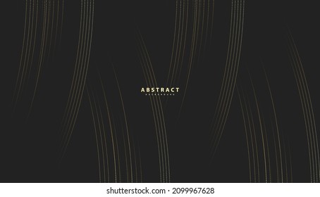 Abstract gold luxurious wave line background - simple texture for your design. gradient background. Modern decoration for websites, posters, banners, EPS10 vector