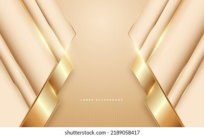 Abstract gold and luxury background