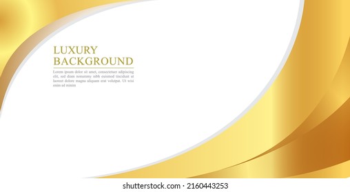Abstract gold luxury background vector